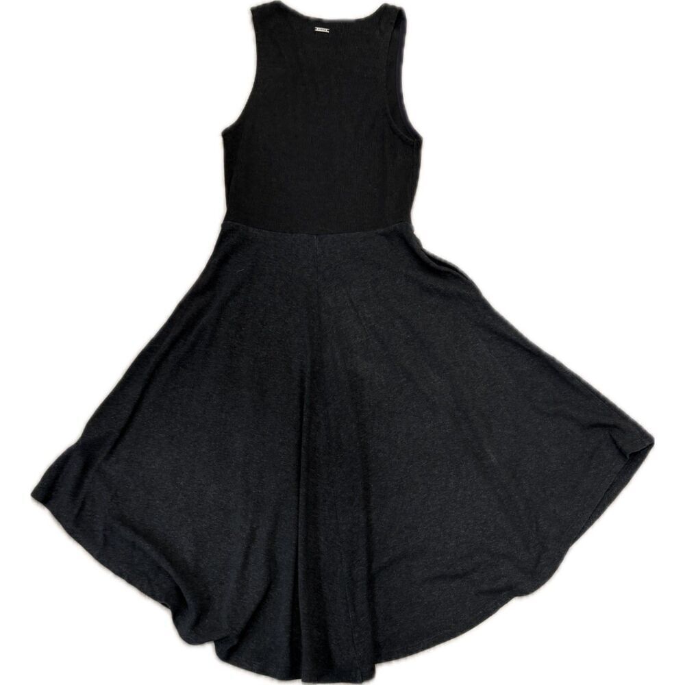 prAna Black Sleeveless Knit Fit & Flare Dress | Size Small